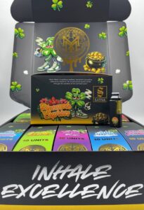 Muha Meds 2G Disposable St Patrick’s Wholesale Edition – 100 Units per Box